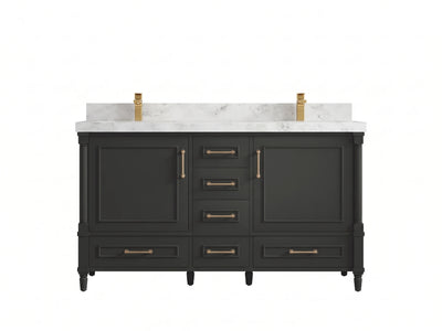 Aberdeen 60 in. W x 22 in. D Double Sink Bathroom Vanity