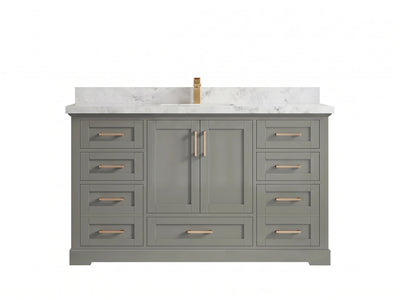 Boston 60 in. W x 22 in. D Single Sink Bathroom Vanity