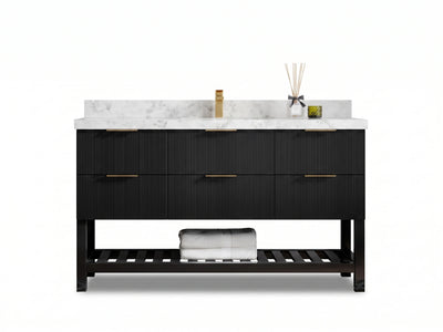 Catalina 60 in. W x 22 in. D Single Sink Bathroom Vanity