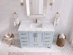 Malibu 48 in. W x 22 in. D Single Sink Bathroom Vanity - photo 19