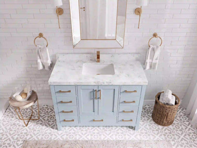 Malibu 48 in. W x 22 in. D Single Sink Bathroom Vanity