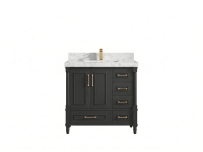 Aberdeen 36 in. W x 22 in. D Center Sink Bathroom Vanity