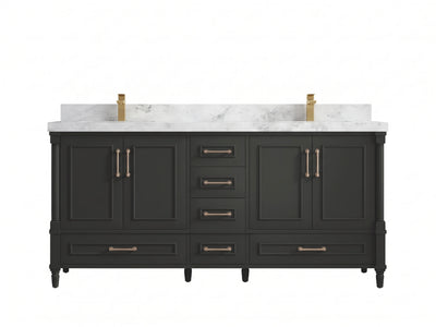 Aberdeen 72 in. W x 22 in. D Double Sink Bathroom Vanity