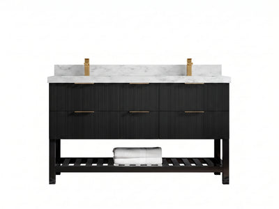 Catalina 60 in. W x 22 in. D Double Sink Bathroom Vanity