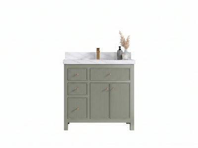 Sonoma 36 in. W x 22 in. D with Center Sink Bathroom Vanity