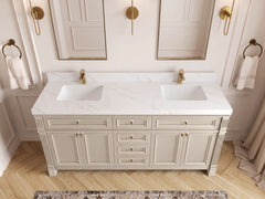 Paris 72 in. W x 22 in. D Double Sink Bathroom Vanity - photo 30