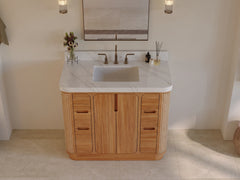 Ventura Teak 42 in. W x 22 in. D Single Sink Bathroom Vanity - photo 9