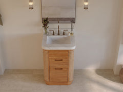 Ventura Teak 24 in. W x 22 in. D Single Sink Bathroom Vanity - photo 12