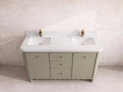 Orlando 60 in. W x 22 in. D Double Sink Bathroom Vanity - photo 15
