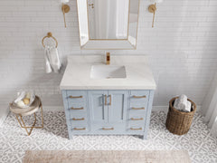 Malibu 42 in. W x 22 in. D Single Sink Bathroom Vanity - photo 21