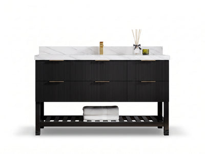 Catalina 60 in. W x 22 in. D Single Sink Bathroom Vanity