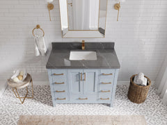 Malibu 42 in. W x 22 in. D Single Sink Bathroom Vanity - photo 22