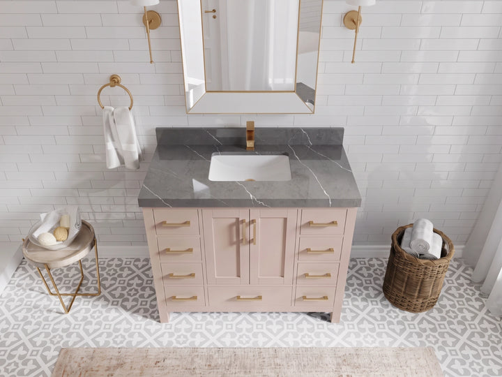 Malibu 42 in. W x 22 in. D Single Sink Bathroom Vanity - photo 24