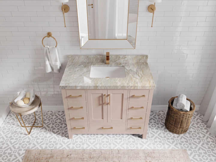 Malibu 42 in. W x 22 in. D Single Sink Bathroom Vanity - photo 25