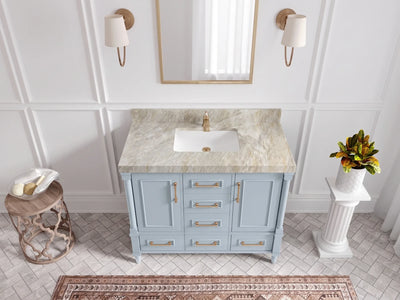 Aberdeen 42 in. W x 22 in. D Single Sink Bathroom Vanity