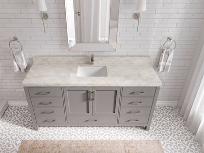 Malibu 72 in. W x 22 in. D Single Sink Bathroom Vanity