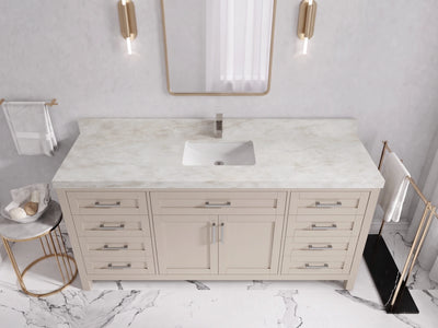 Cambridge 72 in. W x 22 in. D Single Sink Bathroom Vanity
