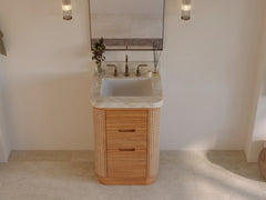 Ventura Teak 24 in. W x 22 in. D Single Sink Bathroom Vanity - photo 14