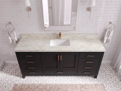 Malibu 72 in. W x 22 in. D Single Sink Bathroom Vanity
