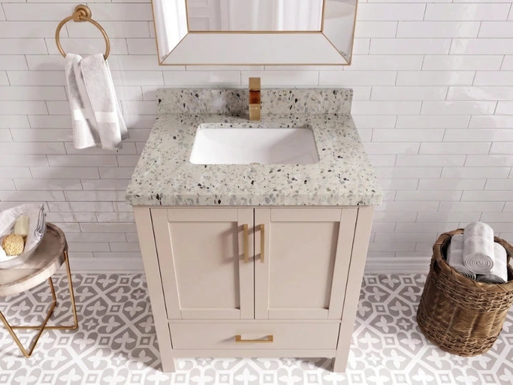 Malibu 30 in. W x 22 in. D Single Sink Bathroom Vanity - photo 26
