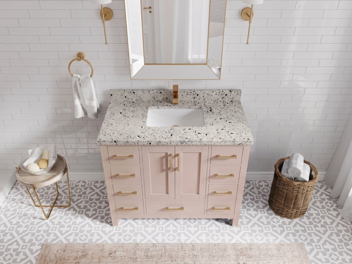 Malibu 42 in. W x 22 in. D Single Sink Bathroom Vanity - photo 26