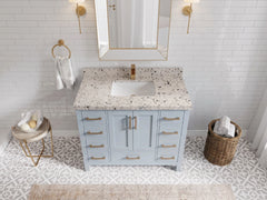 Malibu 42 in. W x 22 in. D Single Sink Bathroom Vanity - photo 24