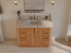 Ventura Teak 48 in. W x 22 in. D Single Sink Bathroom Vanity - photo 6