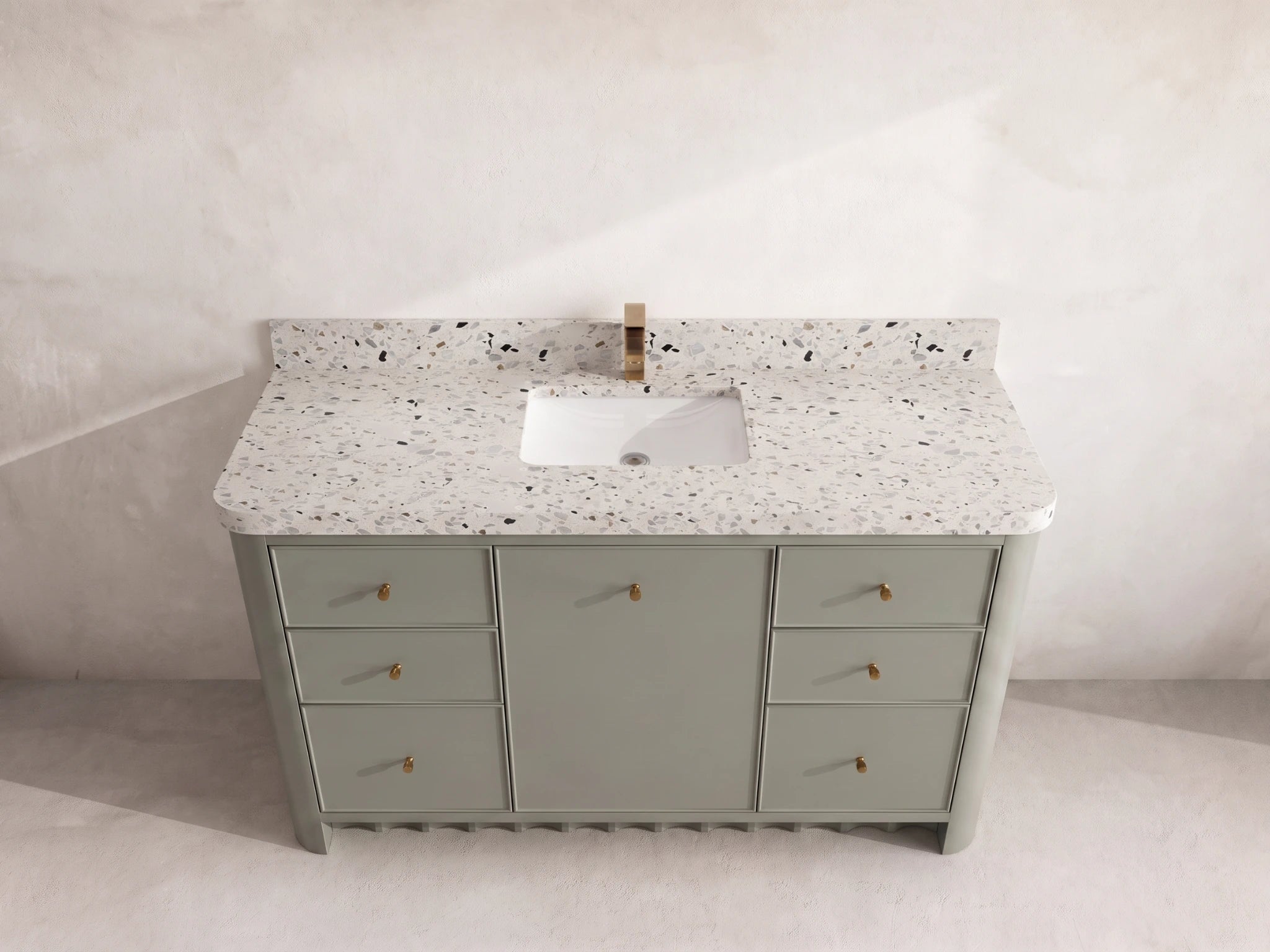 Orlando 60 in. W x 22 in. D Single Sink Bathroom Vanity