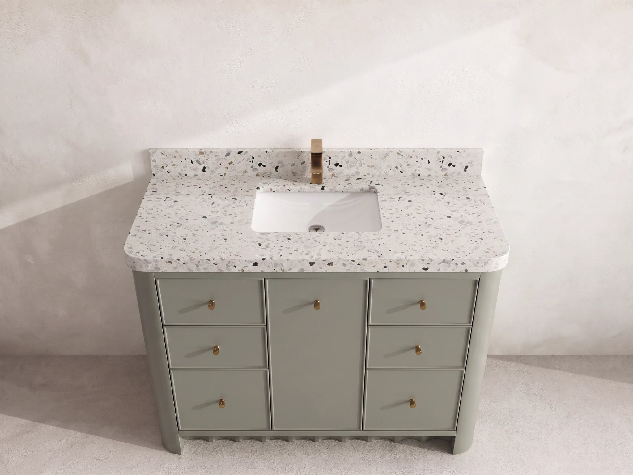 Orlando 48 in. W x 22 in. D Single Sink Bathroom Vanity