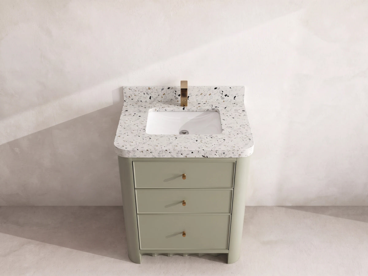 Orlando 30 in. W x 22 in. D Single Sink Bathroom Vanity