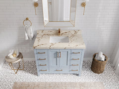 Malibu 42 in. W x 22 in. D Single Sink Bathroom Vanity - photo 25