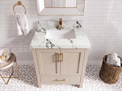 Malibu 30 in. W x 22 in. D Single Sink Bathroom Vanity - photo 29