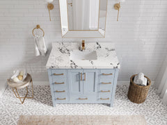 Malibu 42 in. W x 22 in. D Single Sink Bathroom Vanity - photo 27