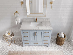Malibu 42 in. W x 22 in. D Single Sink Bathroom Vanity - photo 28