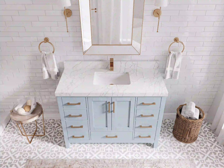 Malibu 48 in. W x 22 in. D Single Sink Bathroom Vanity - photo 25