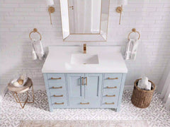 Malibu 48 in. W x 22 in. D Single Sink Bathroom Vanity - photo 26