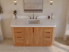 Ventura Teak 60 in. W x 22 in. D Single Sink Bathroom Vanity - photo 14