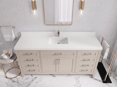 Cambridge 72 in. W x 22 in. D Single Sink Bathroom Vanity