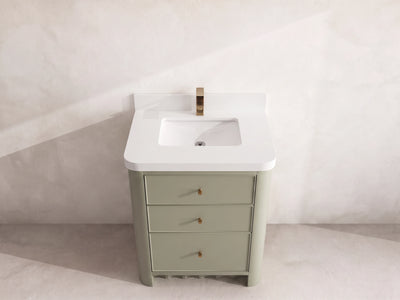 Orlando 30 in. W x 22 in. D Single Sink Bathroom Vanity