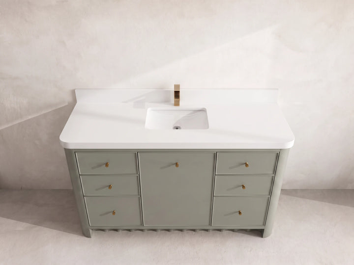 Orlando 60 in. W x 22 in. D Single Sink Bathroom Vanity - photo 15