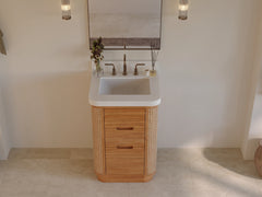 Ventura Teak 24 in. W x 22 in. D Single Sink Bathroom Vanity - photo 13