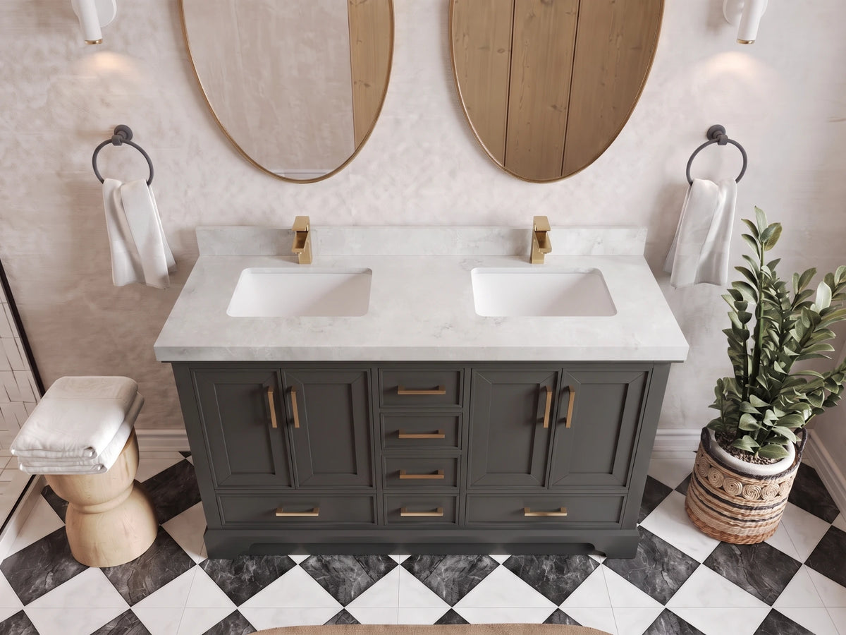 Charlotte 72 in. W x 22 in. D Double Sink Bathroom Vanity