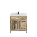 Malibu Mango Wood 30 in. W x 22 in. D Single Sink Bathroom Vanity MLB_MG_NT_CA_LZ_36CLFAUCET-150x150