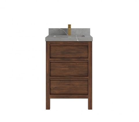 Teak Bathroom Vanity