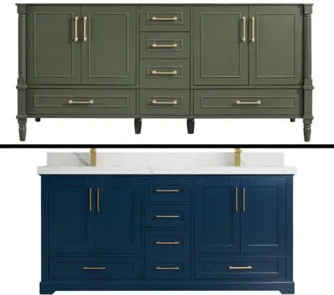 Double Sink Bathroom Vanity