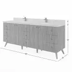 Pasadena_Teak_84(DIMENSIONS)