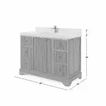 Dora_Teak_48S(DIMENSIONS)