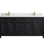 Paris 60 in. W x 22 in. D Single Sink Bathroom Vanity PRS_BLK_CA_LZ_72DFAUCET-150x150