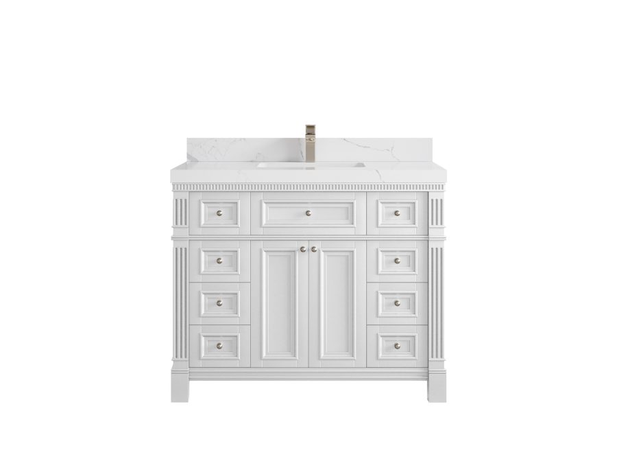 Parker Mango Wood 24 in. W x 22 in. D Single Sink Bathroom Vanity PRS_WH_CA_LZ_42FAUCET-900x675