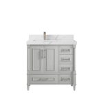 Aberdeen 36 in. W x 22 in. D Center Sink Bathroom vanity ABD_CGR_CA_LZ_36LFAUCET-150x150